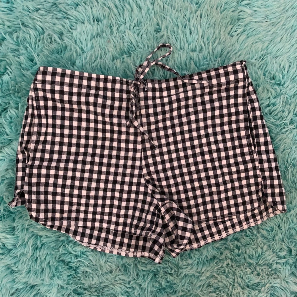 Brandy Melville gingham shorts